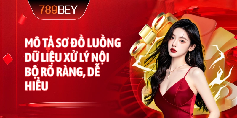 Mô tả sơ đồ luồng dữ liệu xử lý nội bộ rõ ràng, dễ hiểu